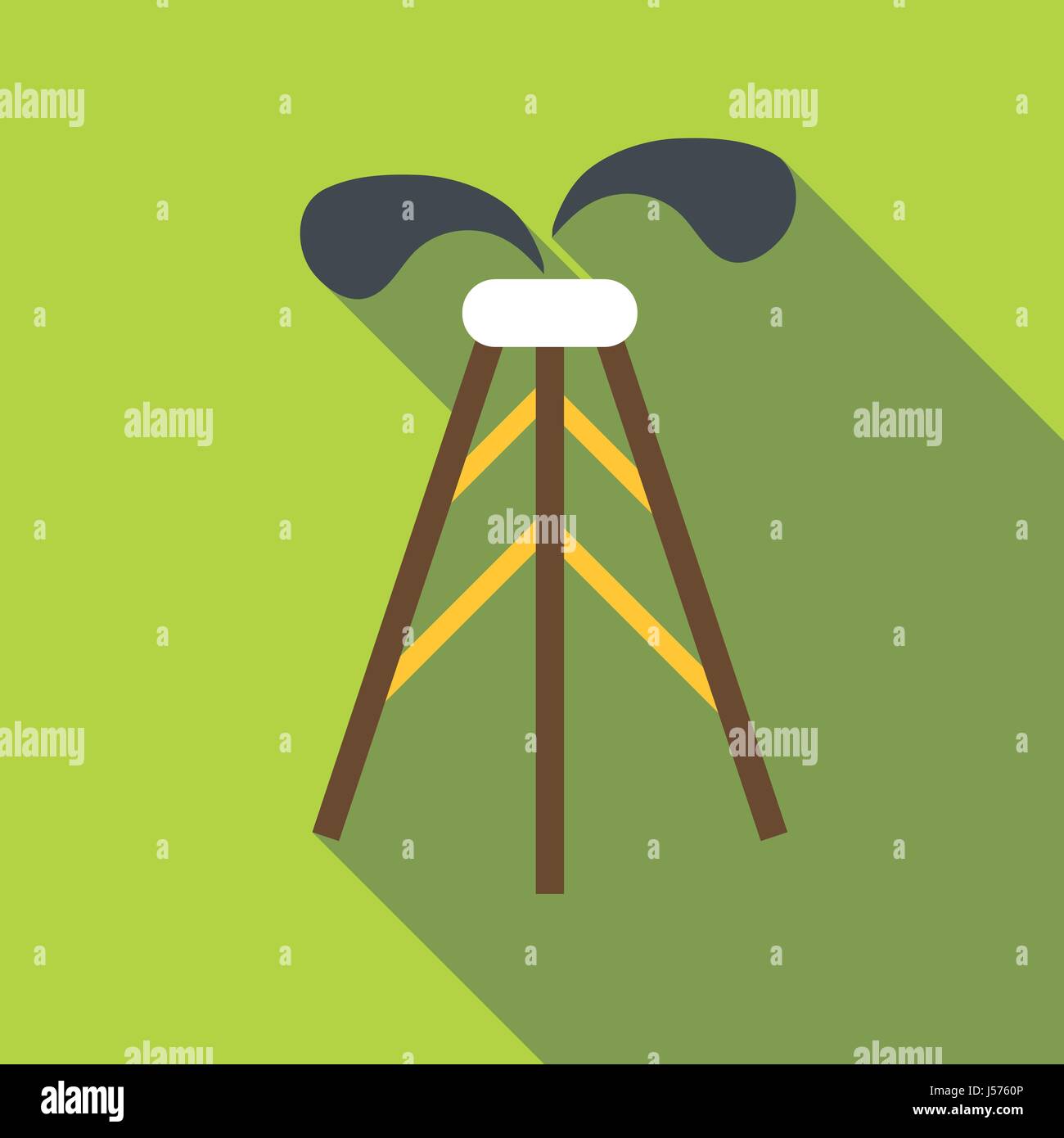 Drilling of oil well icon, flat style Stock Vector Image & Art - Alamy