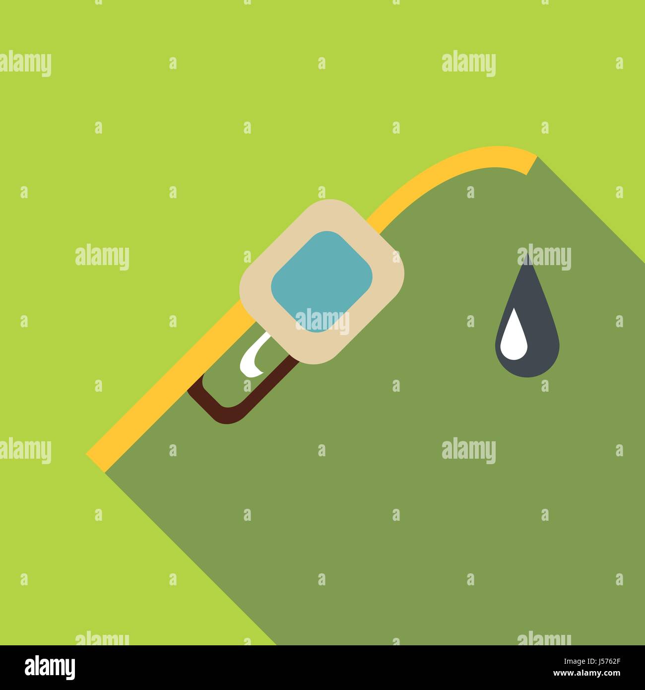 Filling gun icon, flat style Stock Vector Image & Art - Alamy