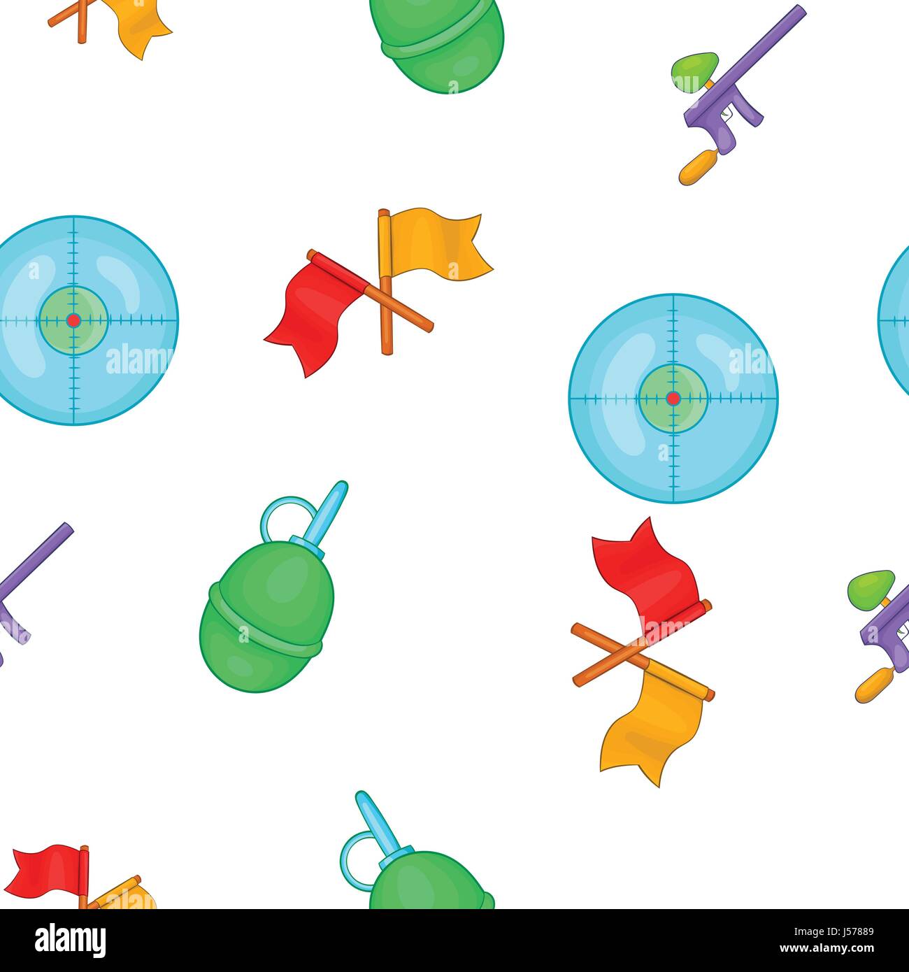 Outfit paintball pattern, cartoon style Stock Vector Image & Art - Alamy