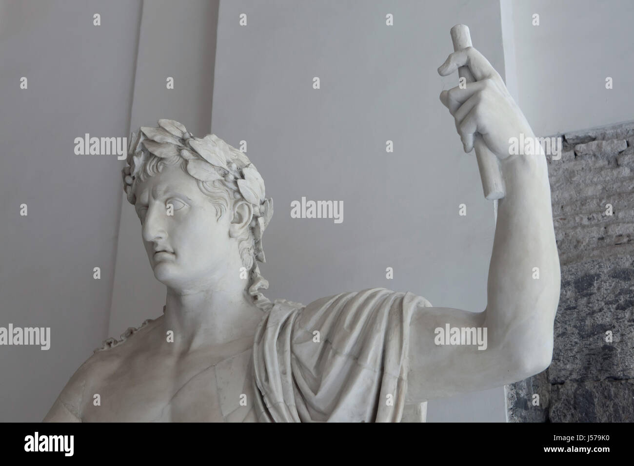 Emperor augustus statue in rome hi-res stock photography and images - Alamy