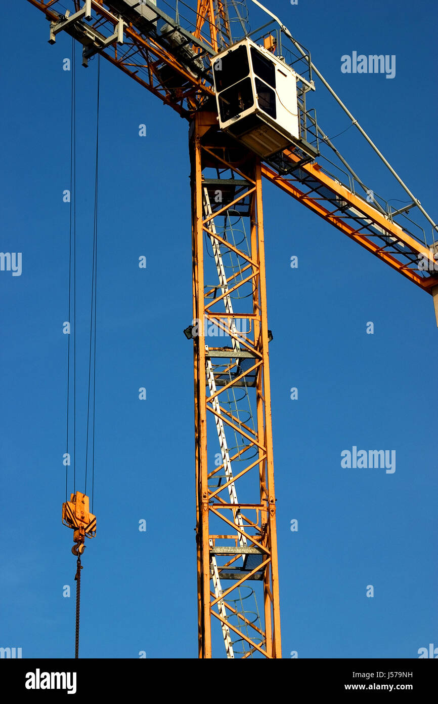 frame-work steel hook pulpit lift construct construction ladders crane ...