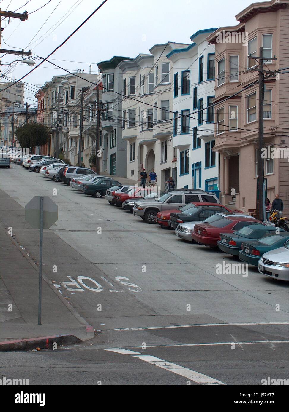 live and park in san francisco Stock Photo Alamy