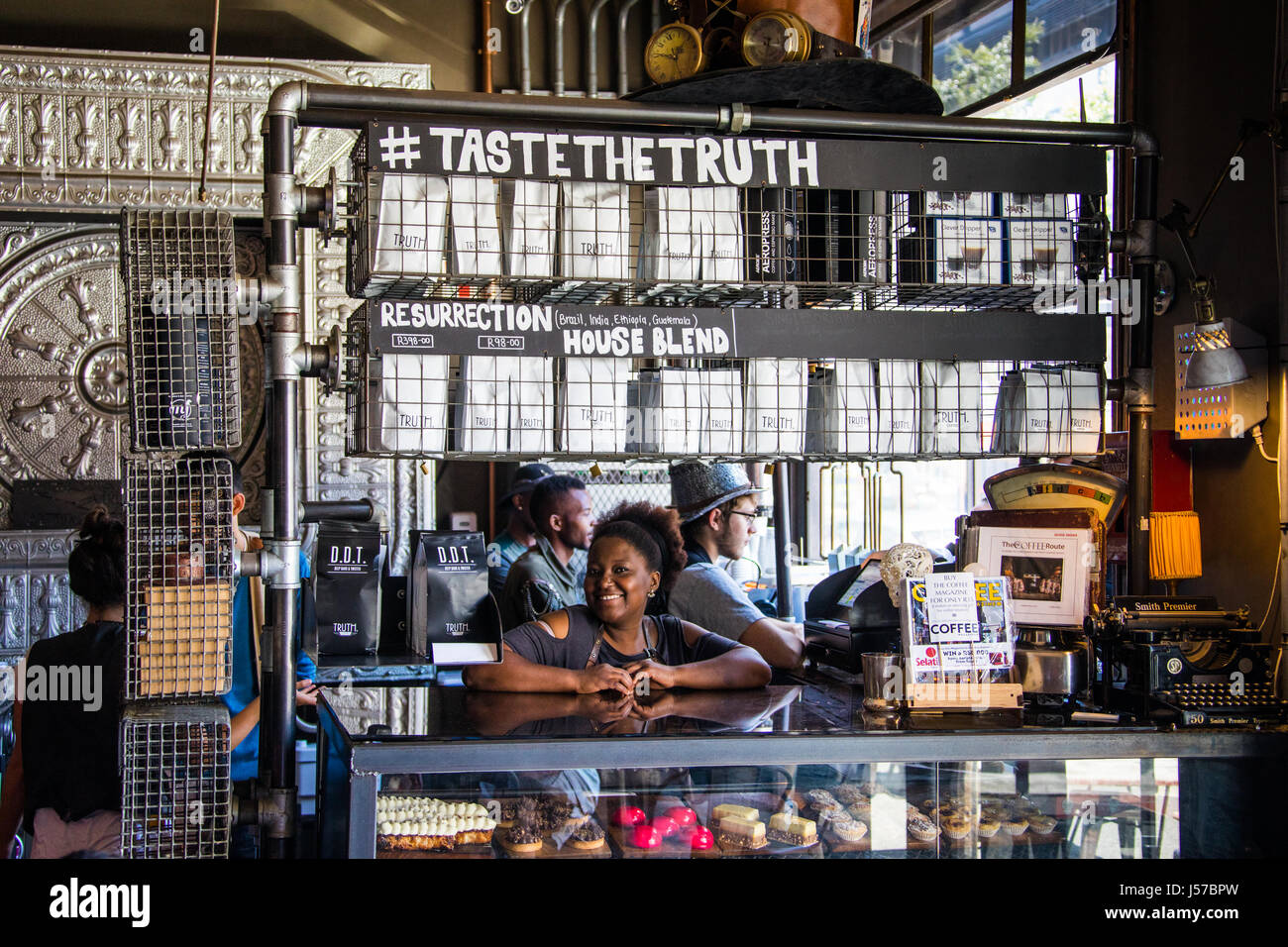 Truth Cafe, District 6, Cape Town, South Africa Stock Photo