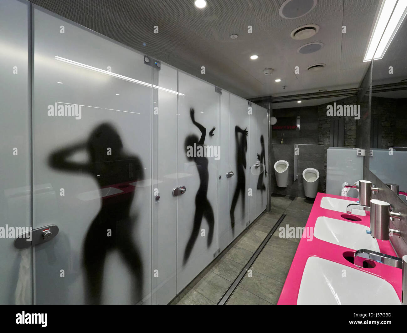 Switzerland the007 James Bond themed toilets in Piz Gloria the summit