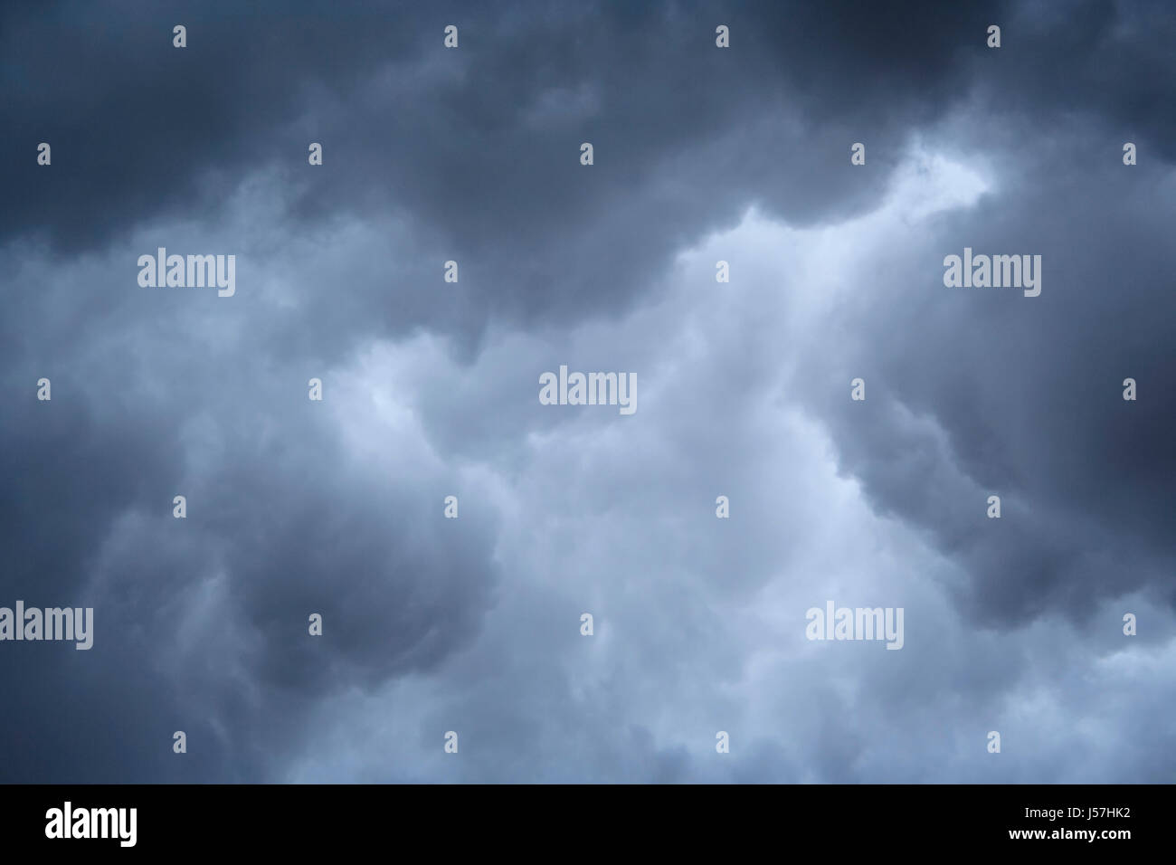Stormy clouds formation. Stock Photo