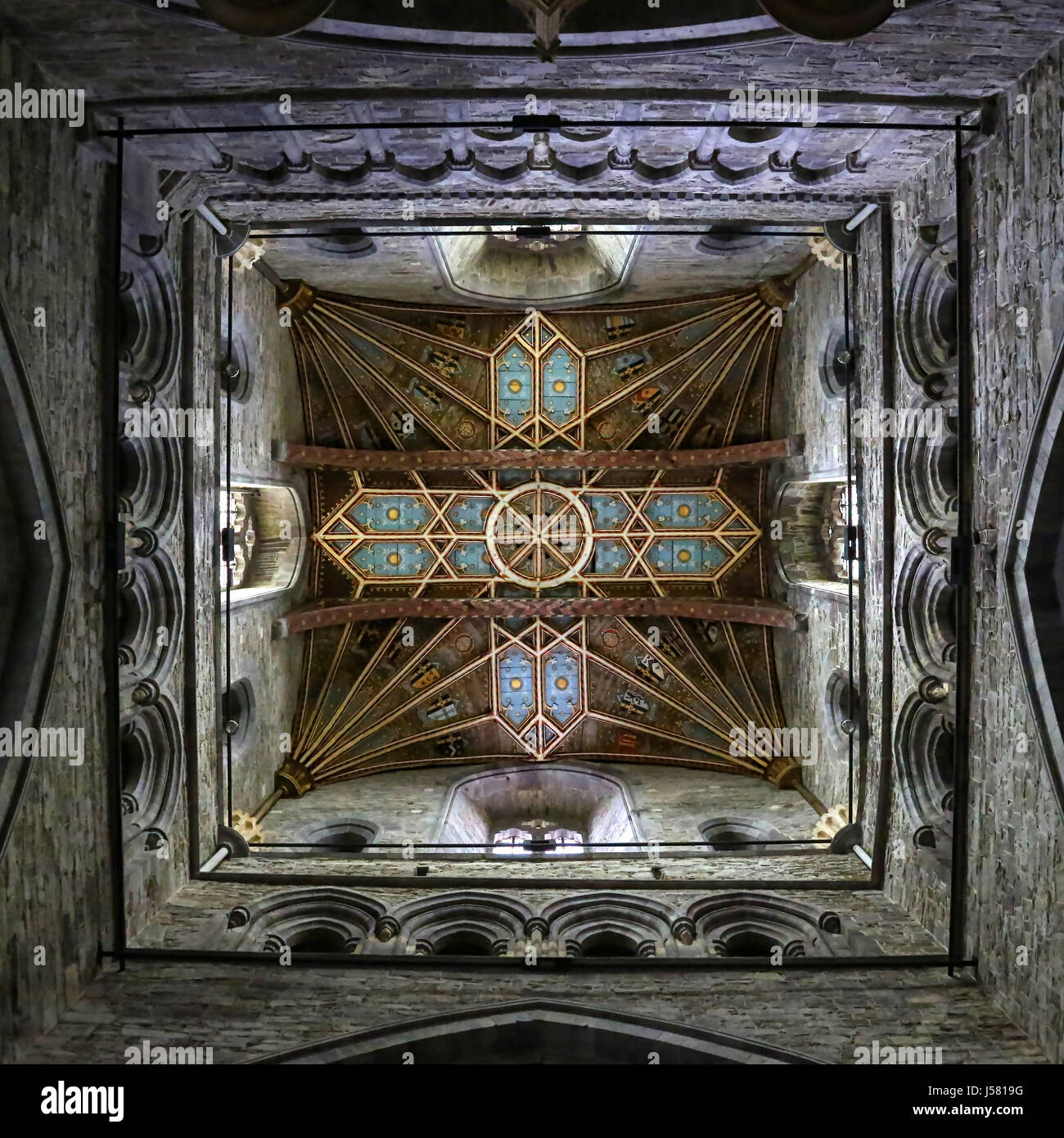 St Davids Cathedral Stock Photo Alamy