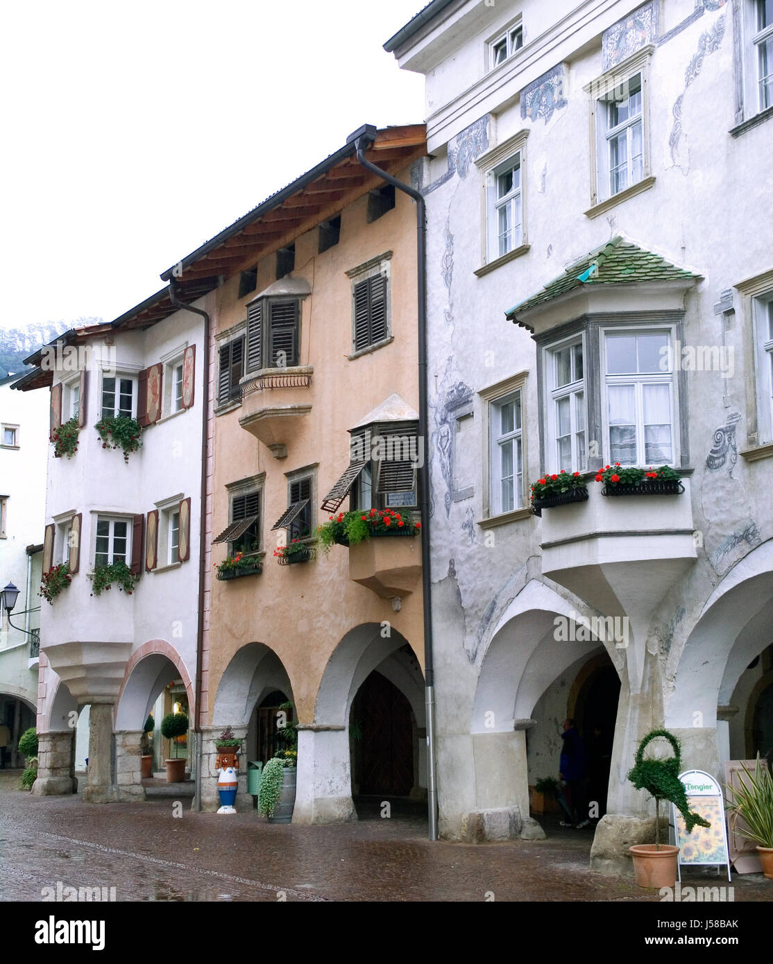 Detail Window Porthole Dormer Window Pane South Tyrol Arc Style Of