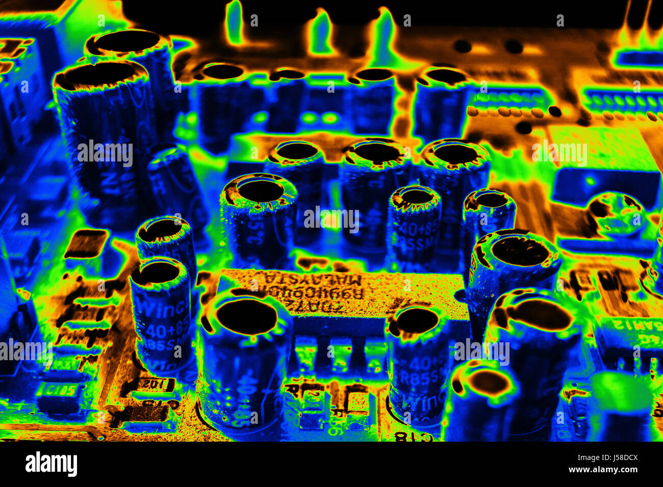 PC computers computer electronics engineering printed circuit board ...