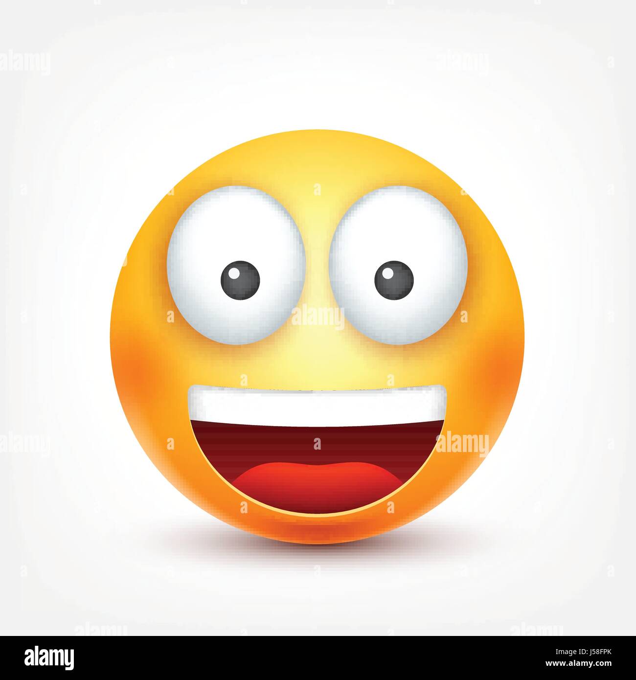 Happy Face Emoji, Emoticon, Smiley, Facebook, Fear, Blue, Facial  Expression, Yellow transparent background PNG clipart