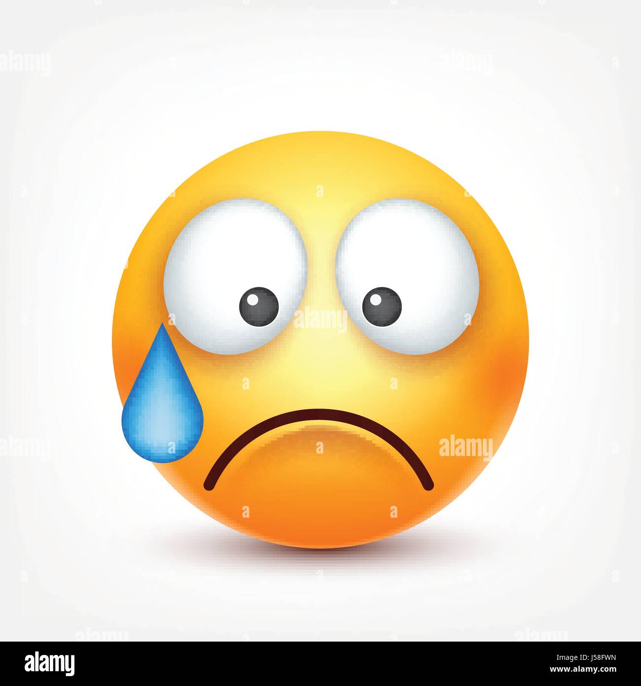 Emoji Disappearing Funny Meme Sad Screaming Angry Face | Poster