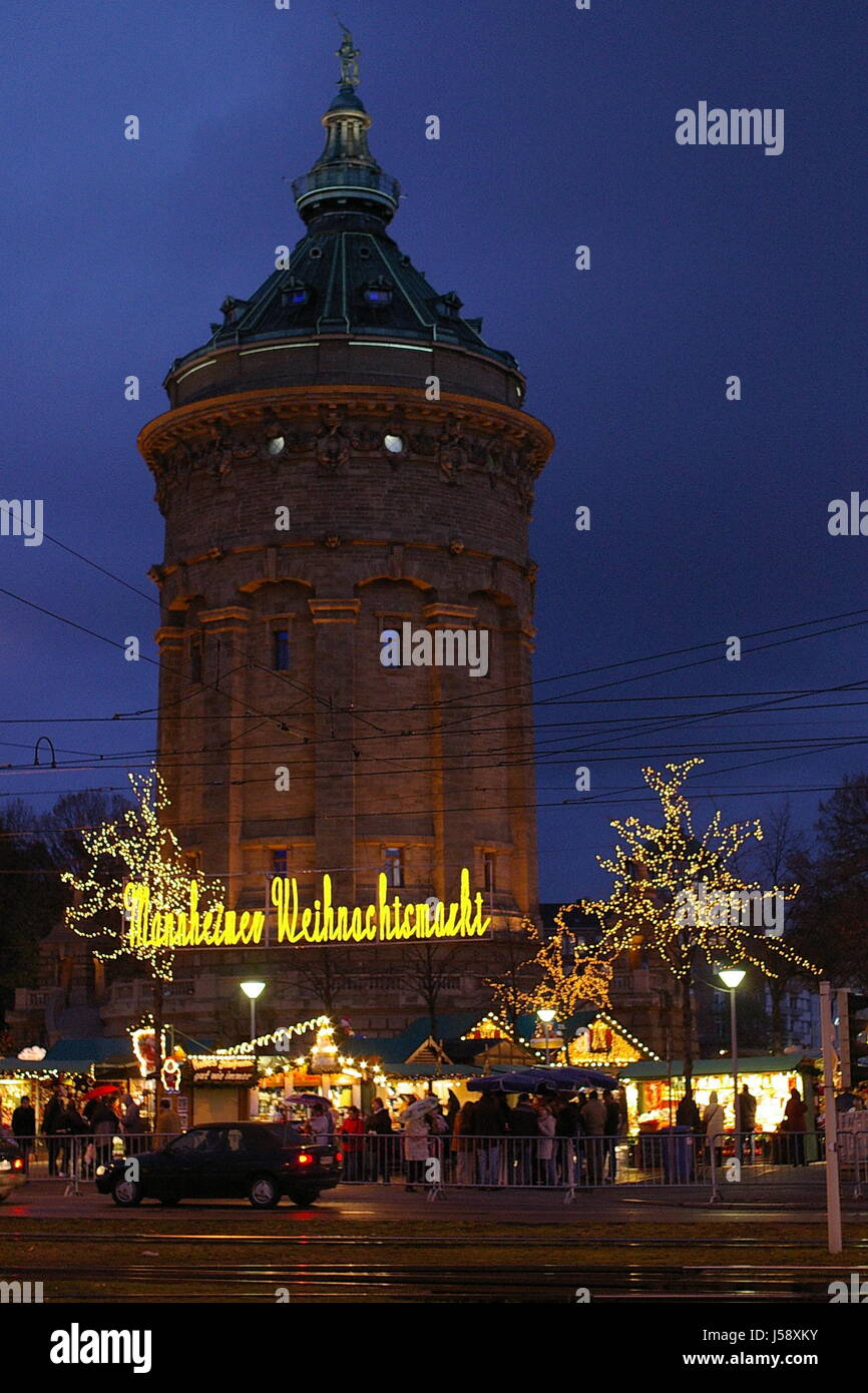 mannheim christmas market Stock Photo - Alamy