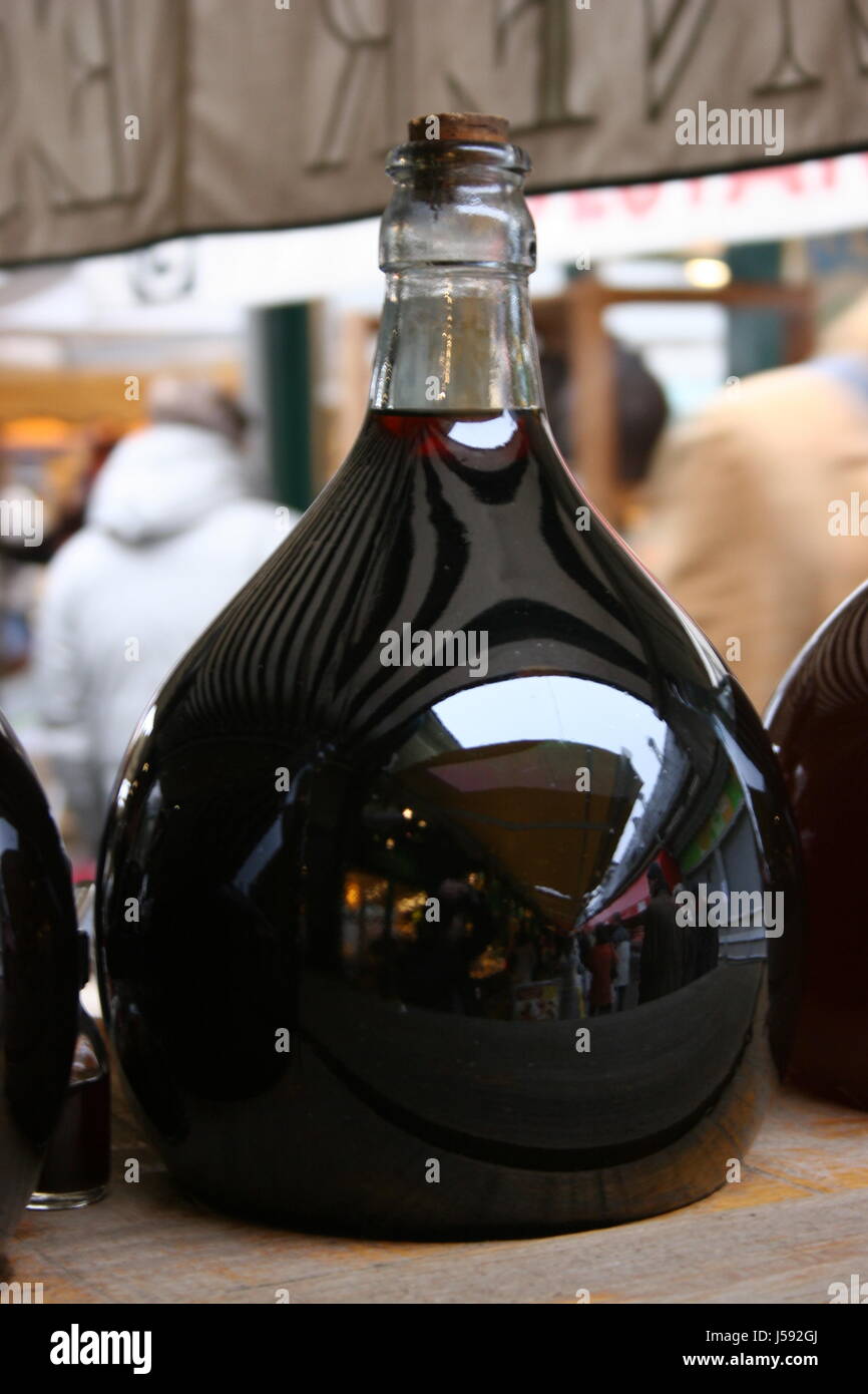 vienna austrians black swarthy jetblack deep black mirroring jug fuzziness Stock Photo