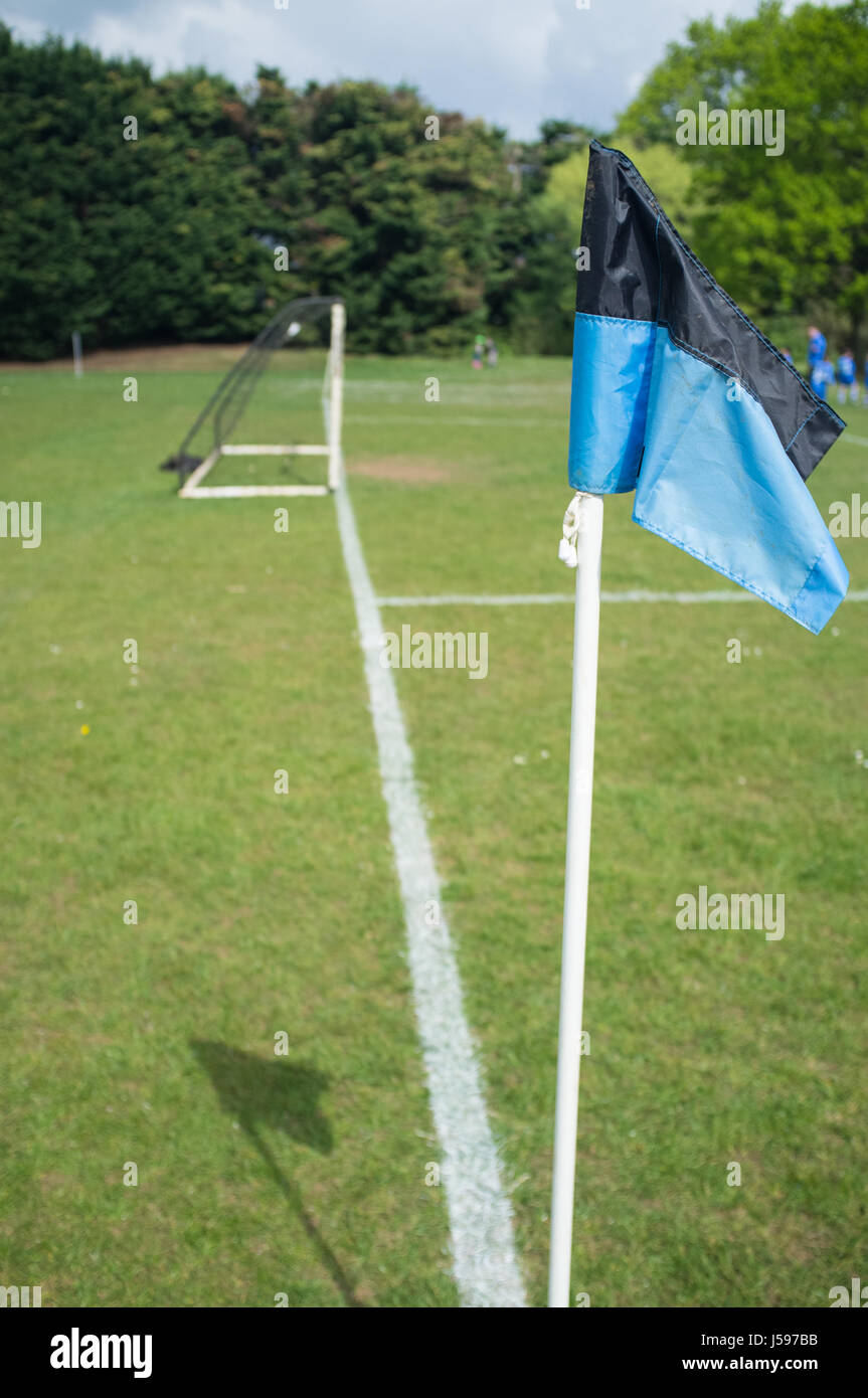 Football Corner Flag Stock Photo Alamy