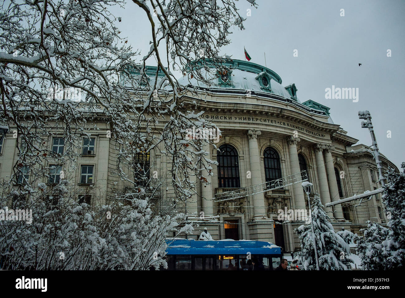 Sofia, capital of Bulgaria, Europe Stock Photo