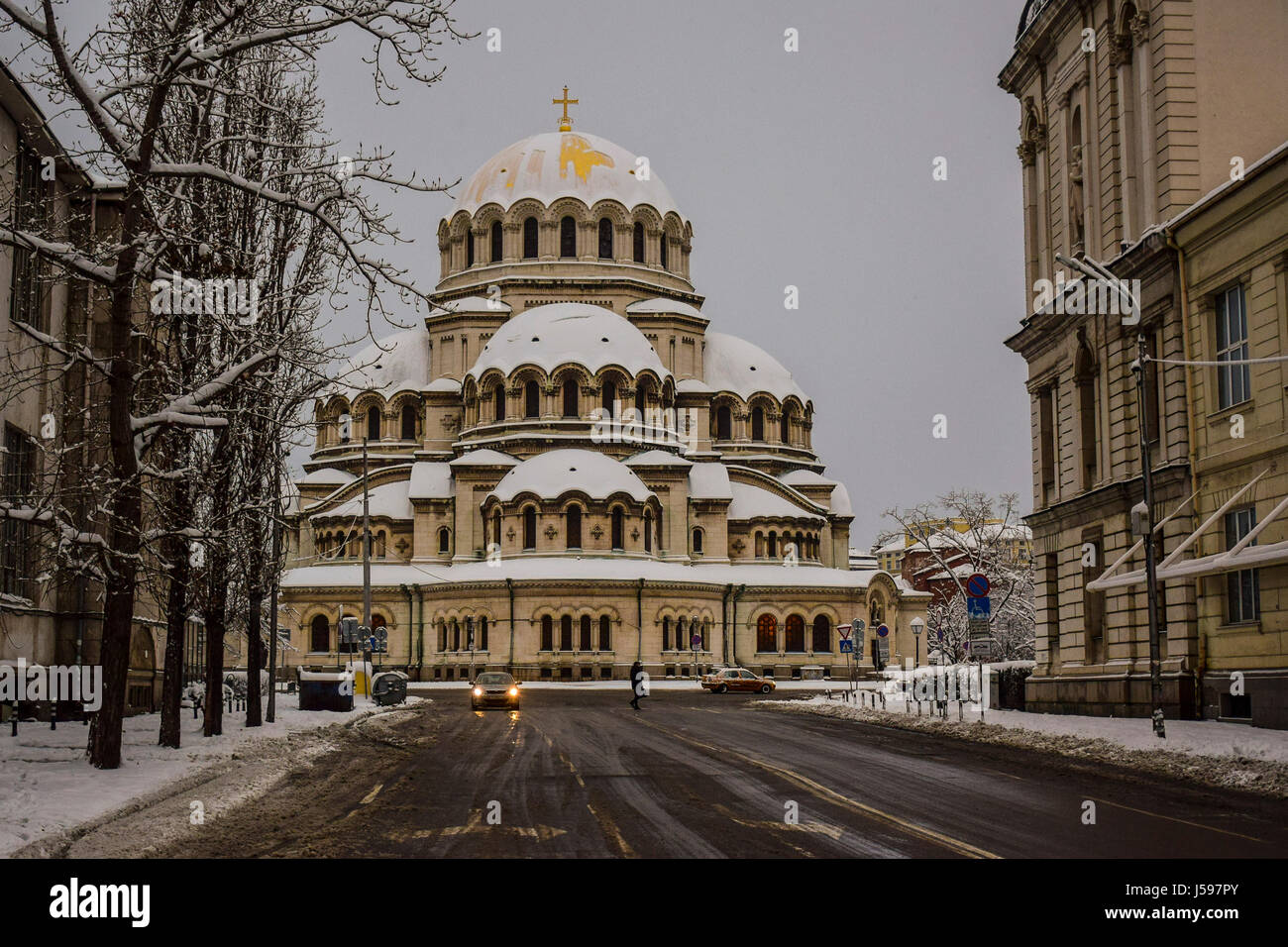 Sofia, capital of Bulgaria, Europe Stock Photo