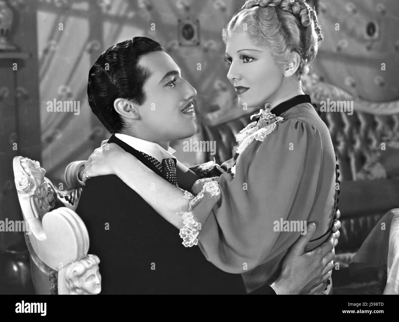 DIAMOND JIM 1935 Universal Pictures film with Jean Arthur and Cesar Romero Stock Photo