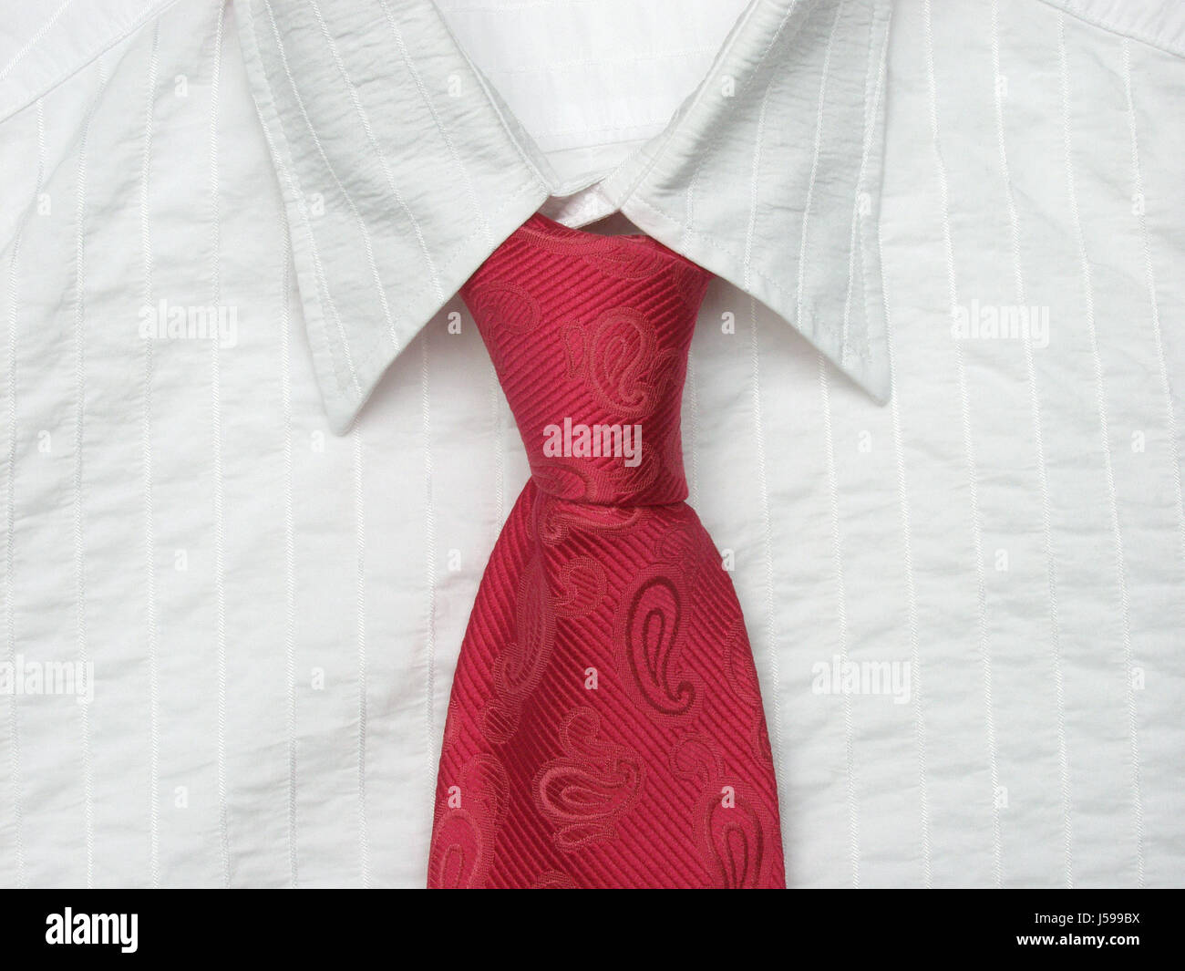 shirt with a tie on it
