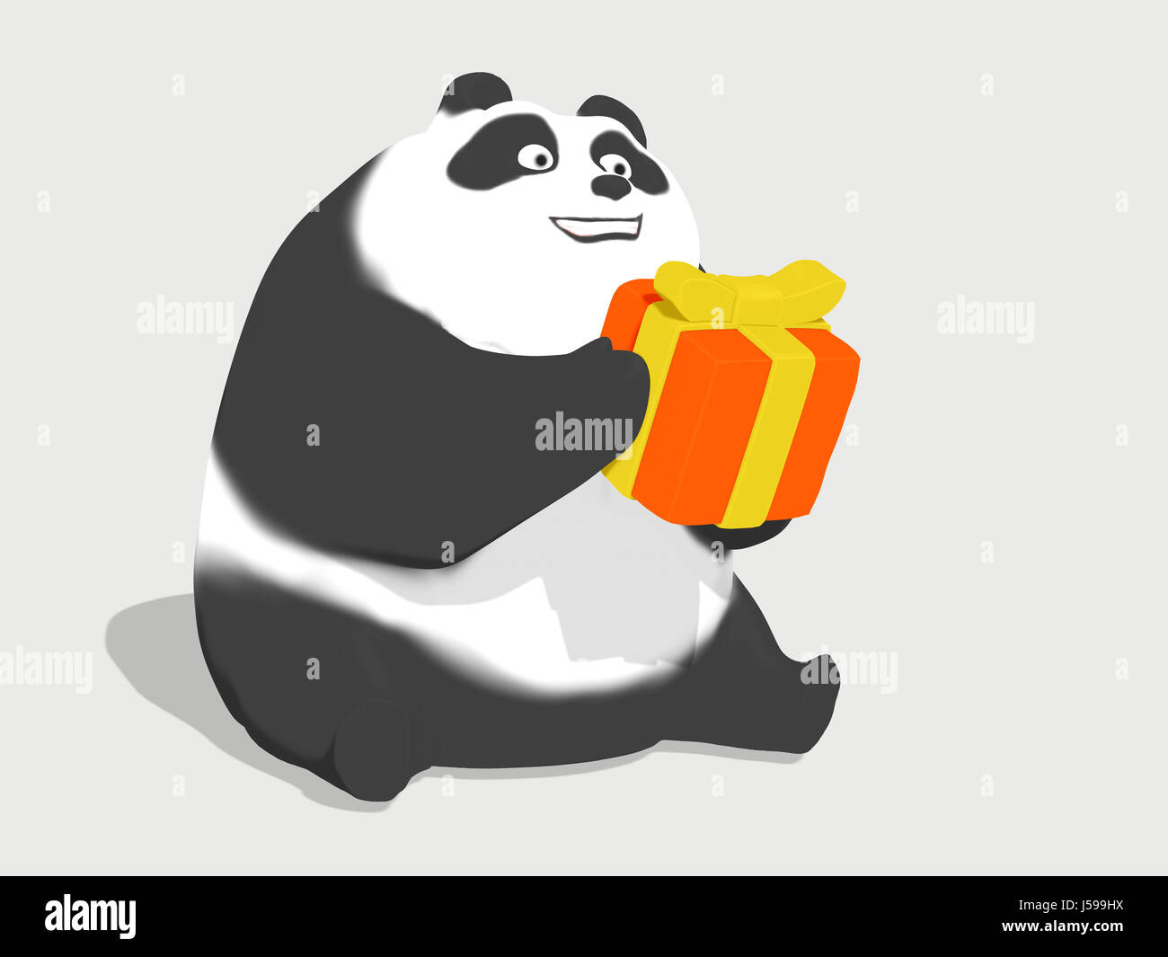 Cartoon panda hi-res stock photography and images - Alamy