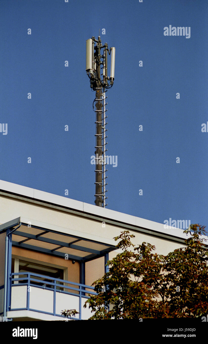 antenna on house Stock Photo Alamy