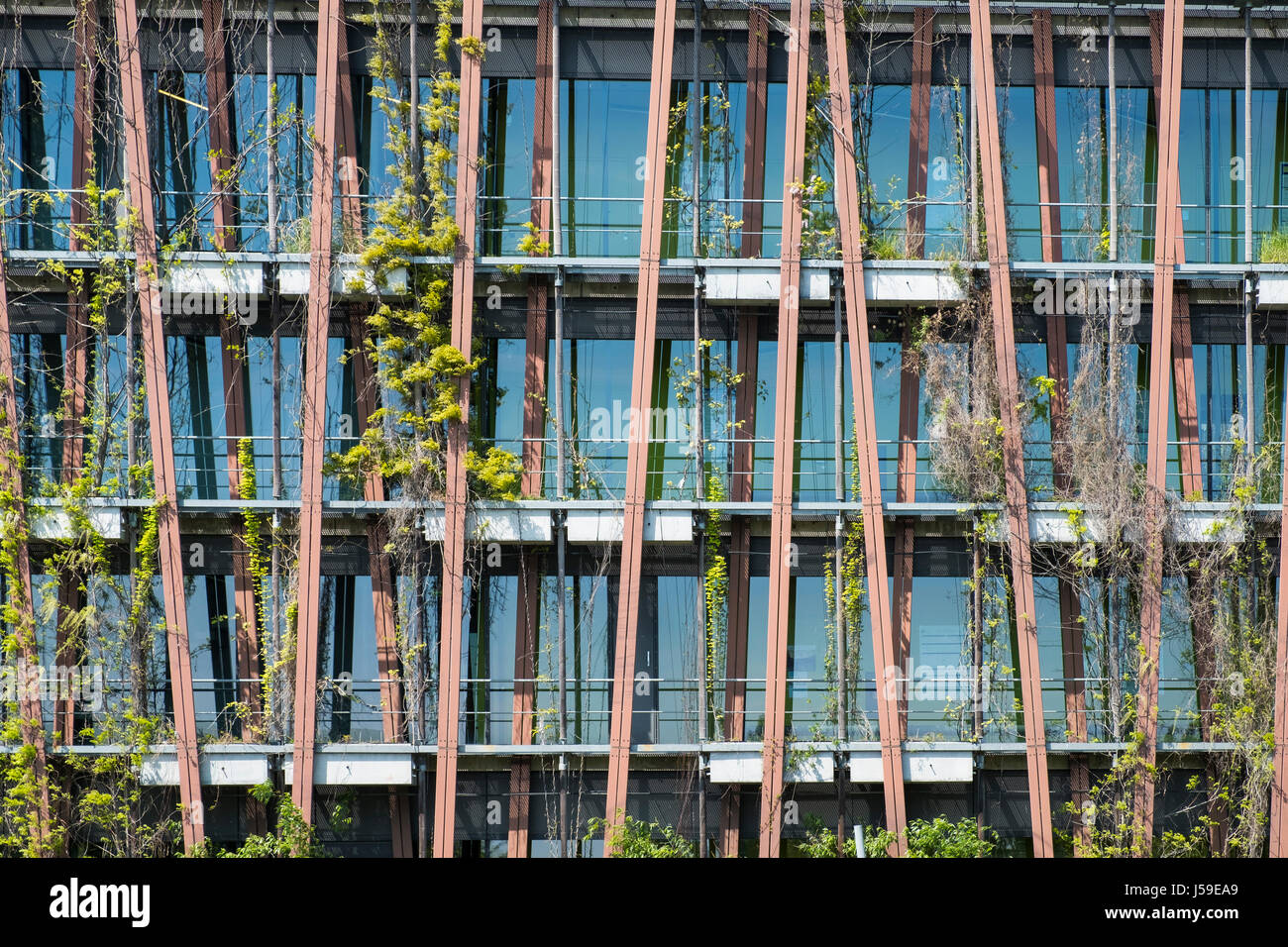 Exterior Detail Of Lise Meitner Haus Building Institute Of
