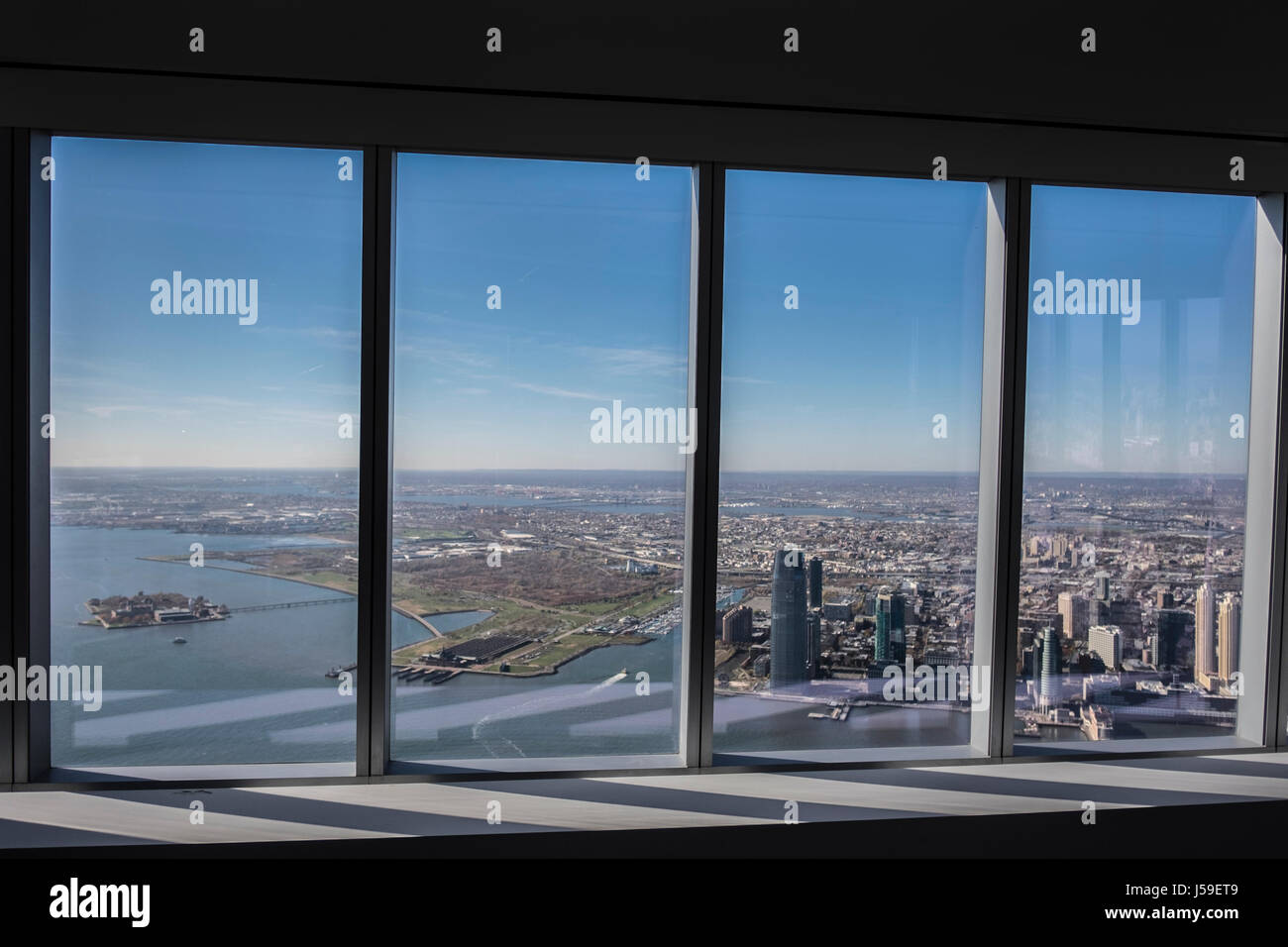 Manhattan From One World Trade Centre Stock Photo