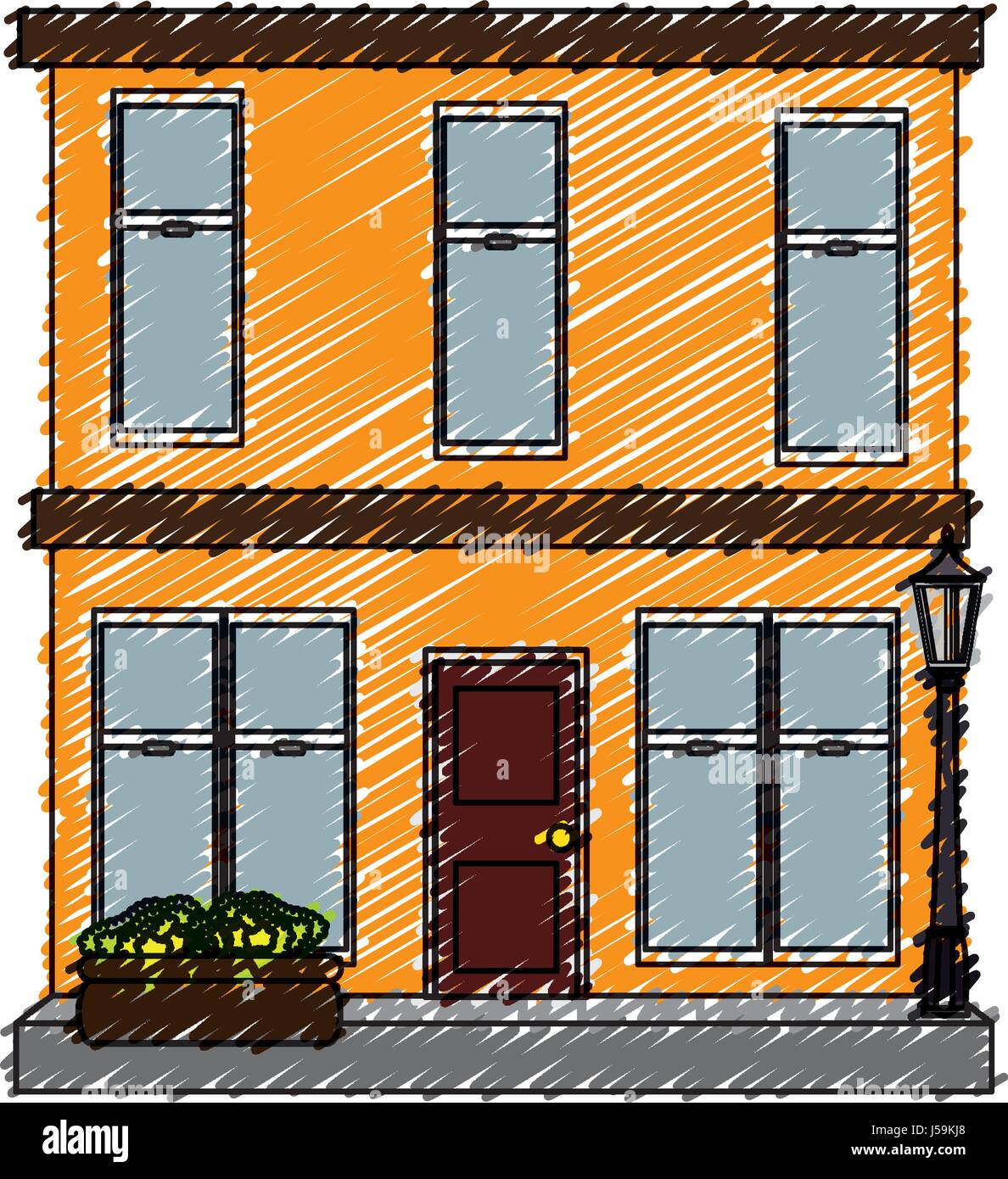 building exterior isolated icon Stock Vector Image & Art - Alamy