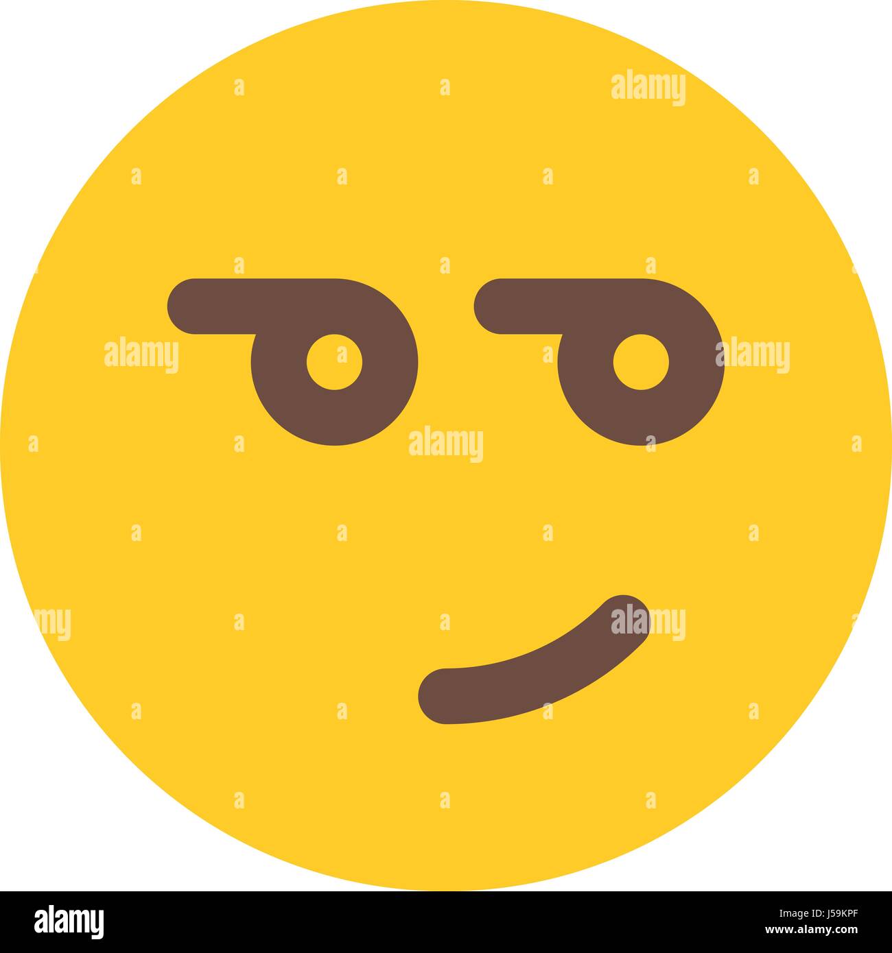cool emoji Stock Vector