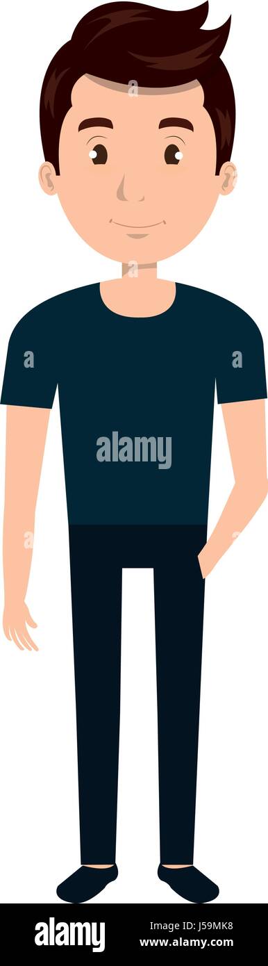 young man avatar character Stock Vector Image & Art - Alamy