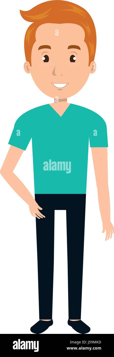 young man avatar character Stock Vector Image & Art - Alamy
