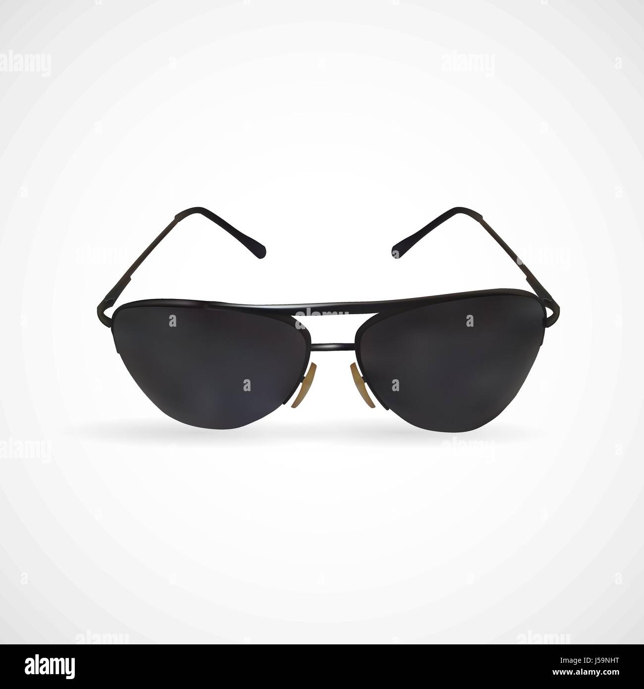 Illustration of isolated eye glasses on white background Stock Vector ...