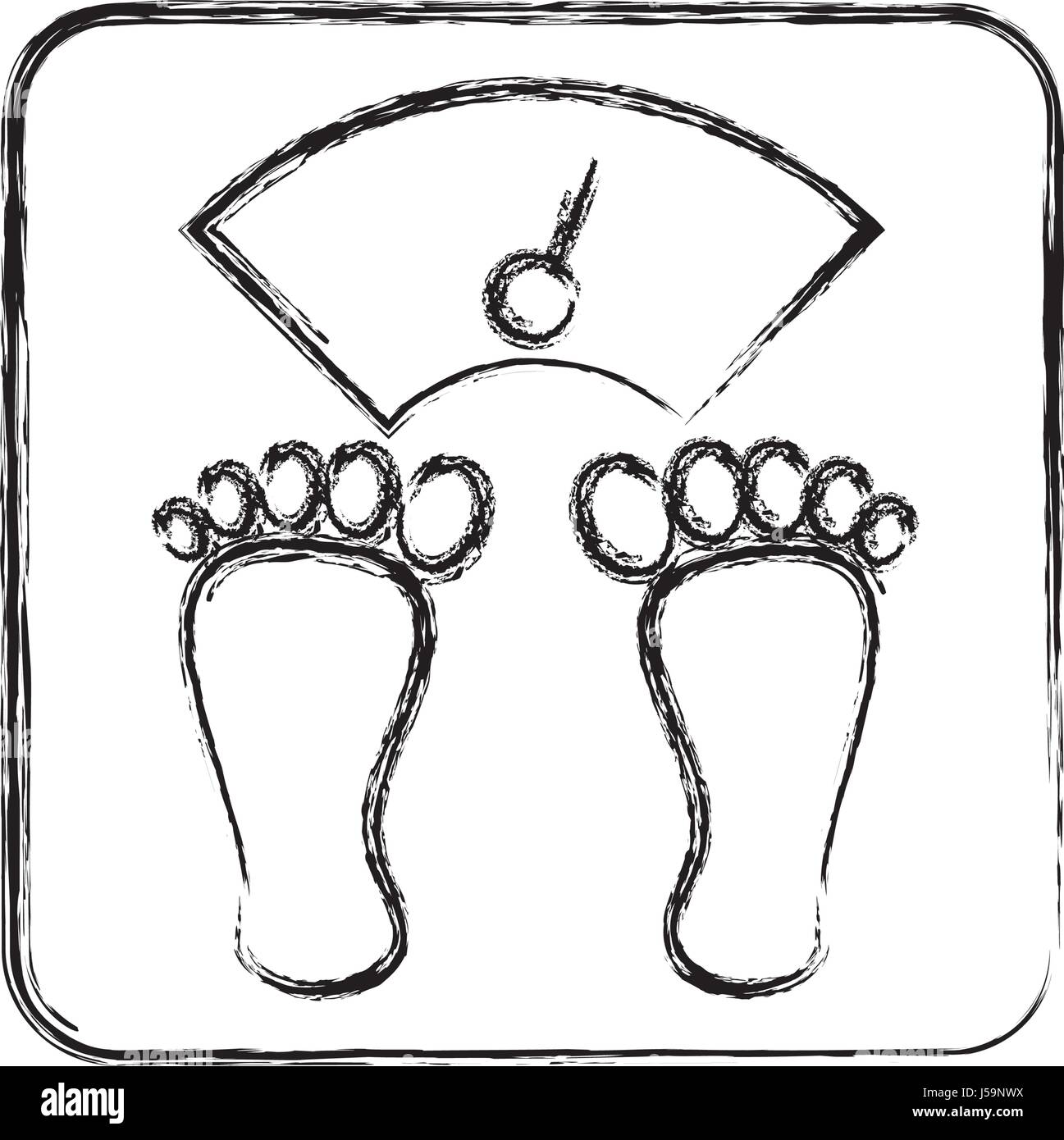 Weight body balance Stock Vector Image \u0026 Art - Alamy, image size:1297x1390