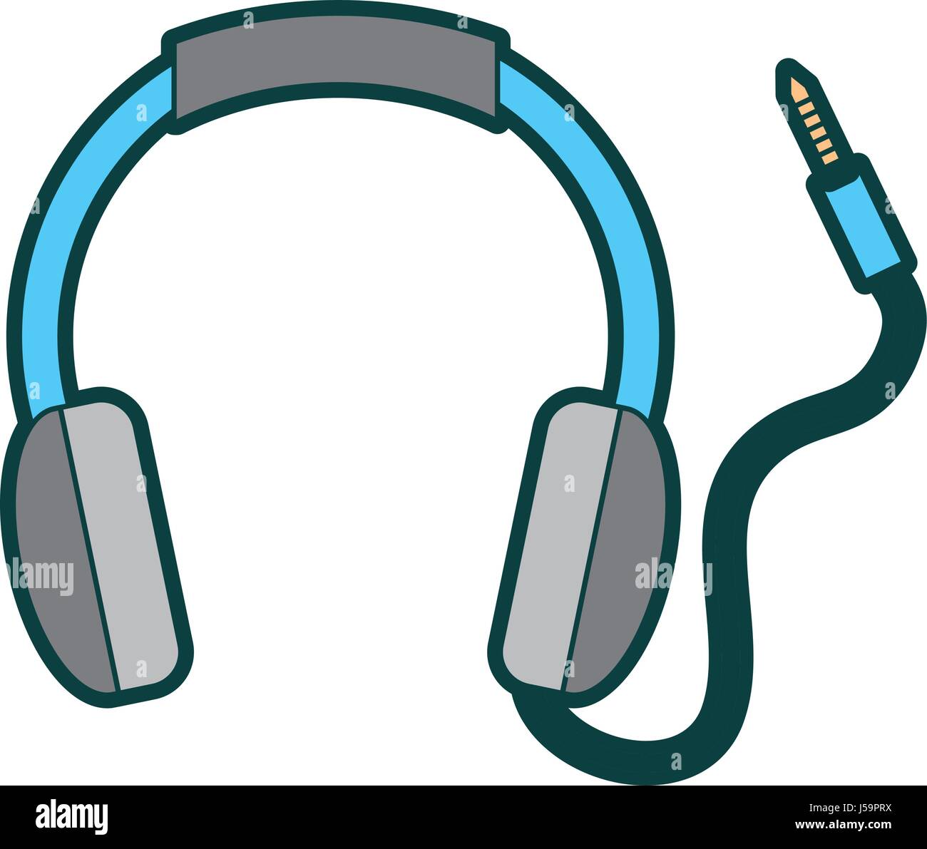 isolated headphones icon Stock Vector Image & Art - Alamy