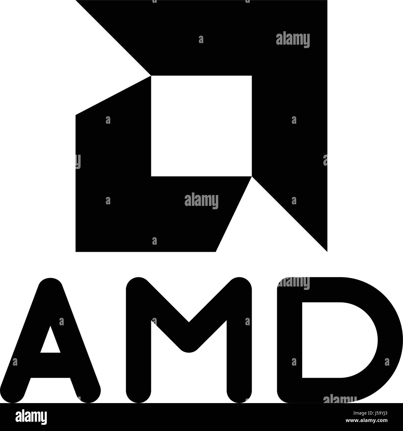 Amd logo Stock Vector Images Alamy
