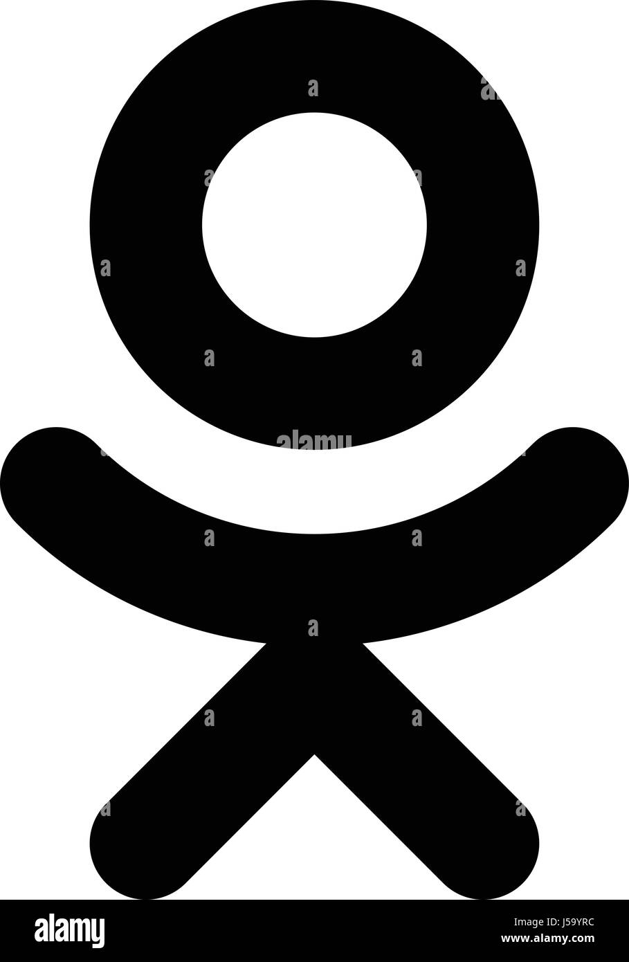 Odnoklassniki logo hi-res stock photo…