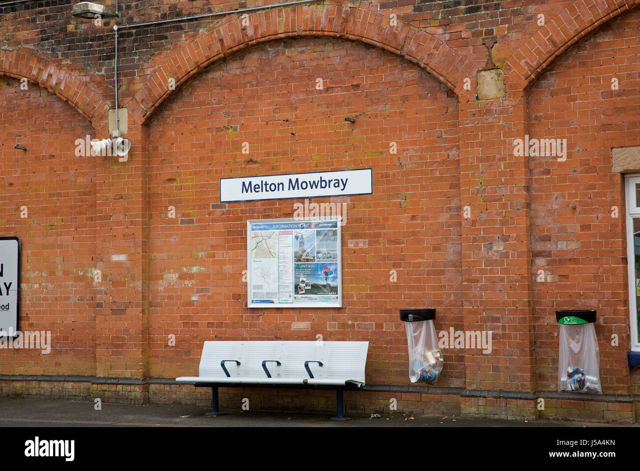 Railway station in Melton Mowbray, Leicestershire Stock Photo Alamy