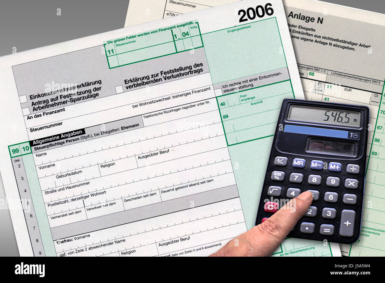 Annual Adjustment Of Income Tax High Resolution Stock Photography and ...