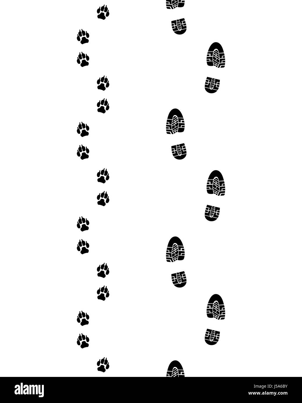 Footstep vector hires stock photography and images Alamy