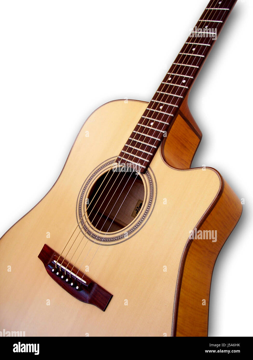 acoustic guitar Stock Photo