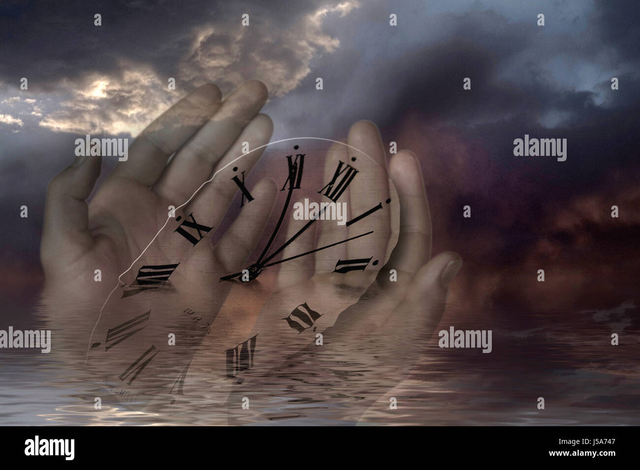 Zeit rinnt durch die finger hires stock photography and images Alamy
