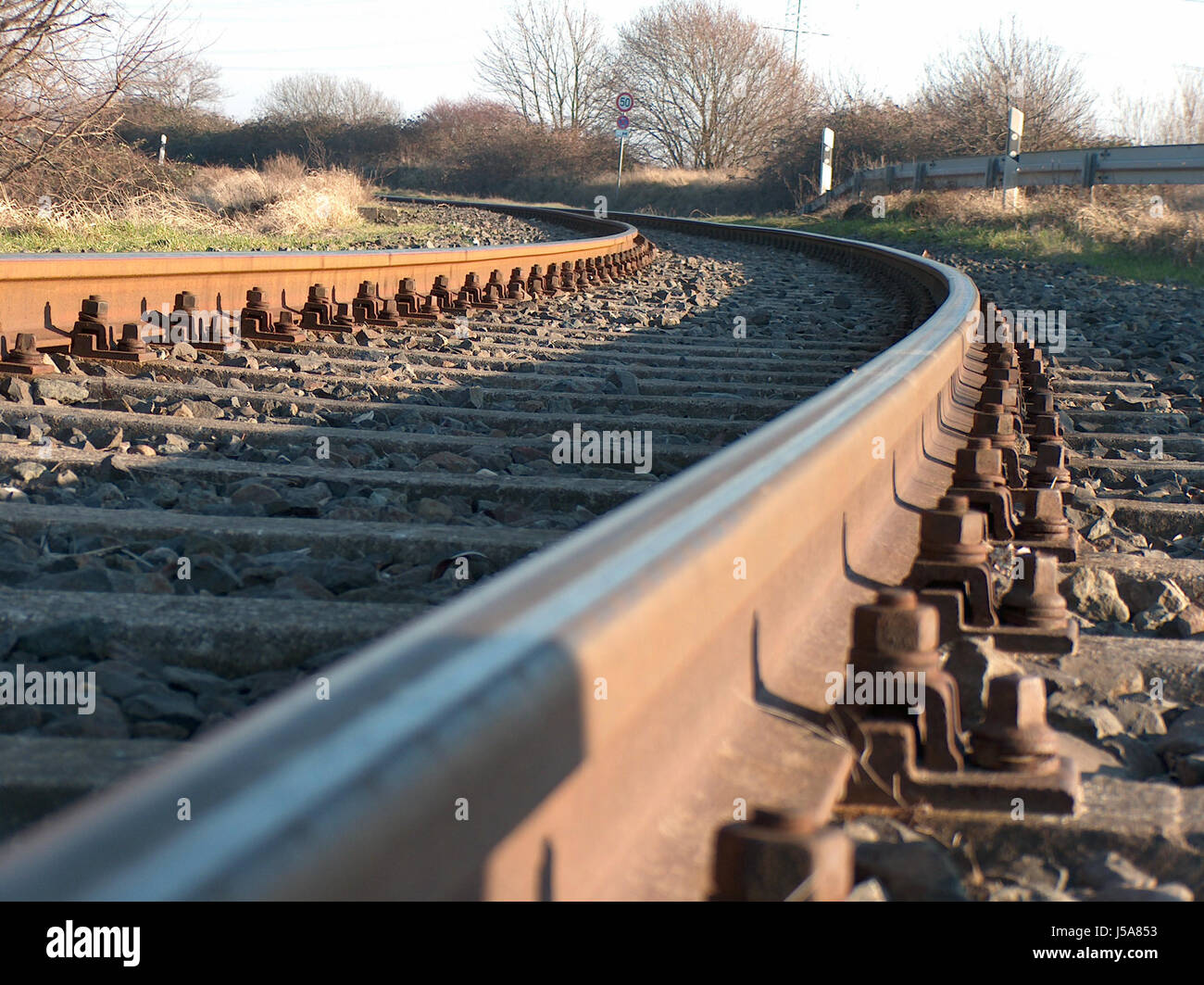 Rail track bend hires stock photography and images Alamy