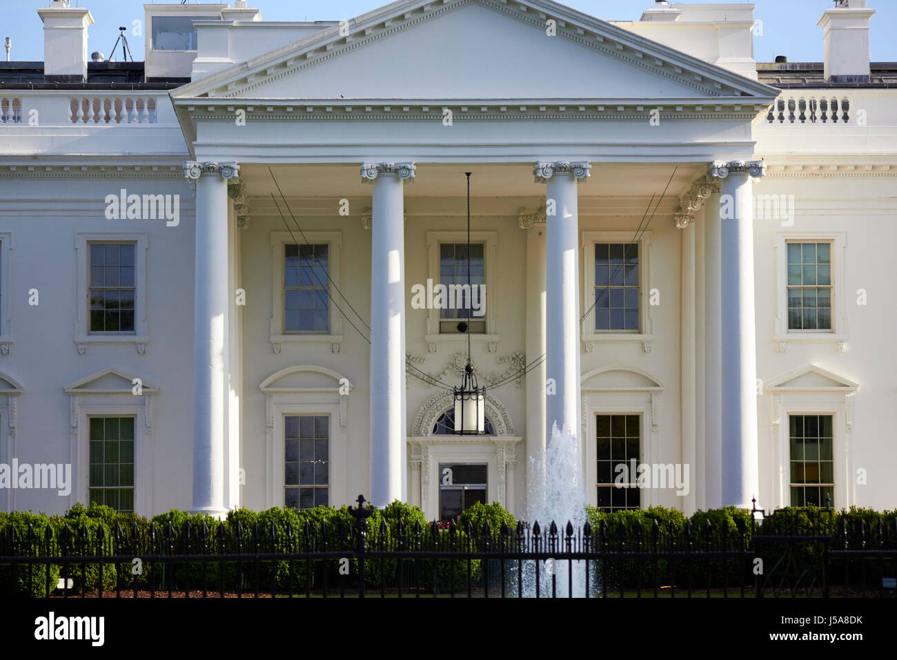northern facade of the white house Washington DC USA Stock Photo - Alamy