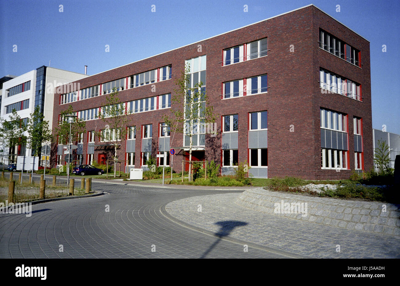 potsdam office building office block block of offices building brandenburg Stock Photo