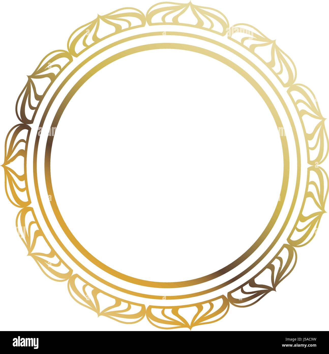Round vintage frame sale