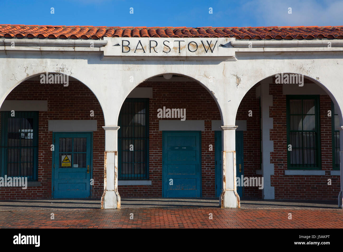 Casa del Desierto, Harvey House, Barstow, California Stock Photo - Alamy