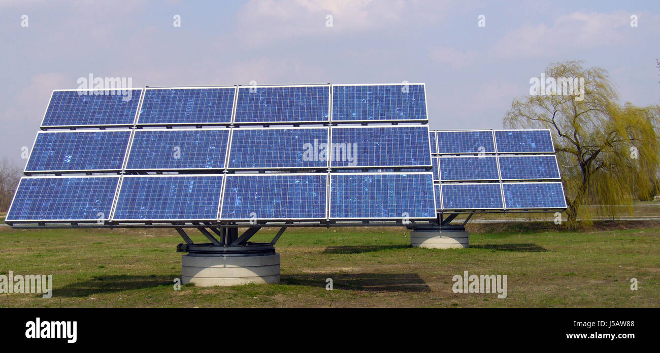 solar energy Stock Photo