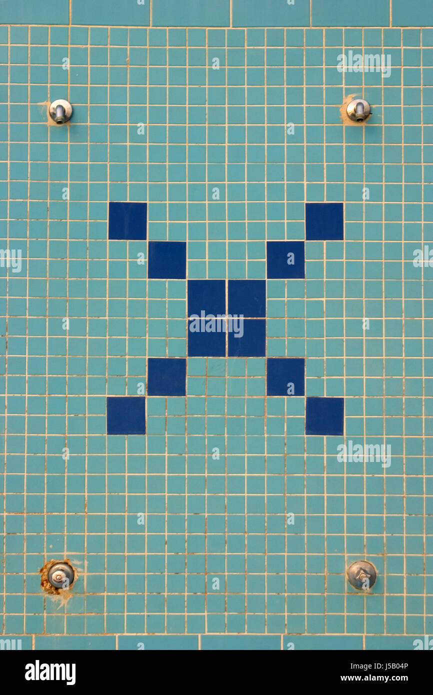 blue service flow ailing ceramic tiles turkey tiles nozzles ceramics fragile Stock Photo Alamy