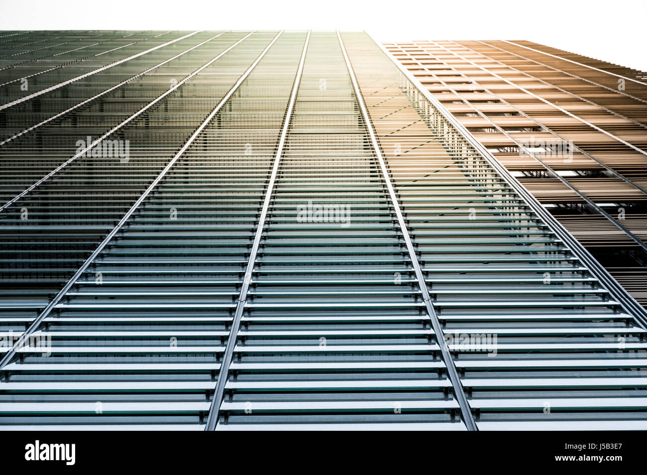 real estate detail, abstract building facade pattern Stock Photo