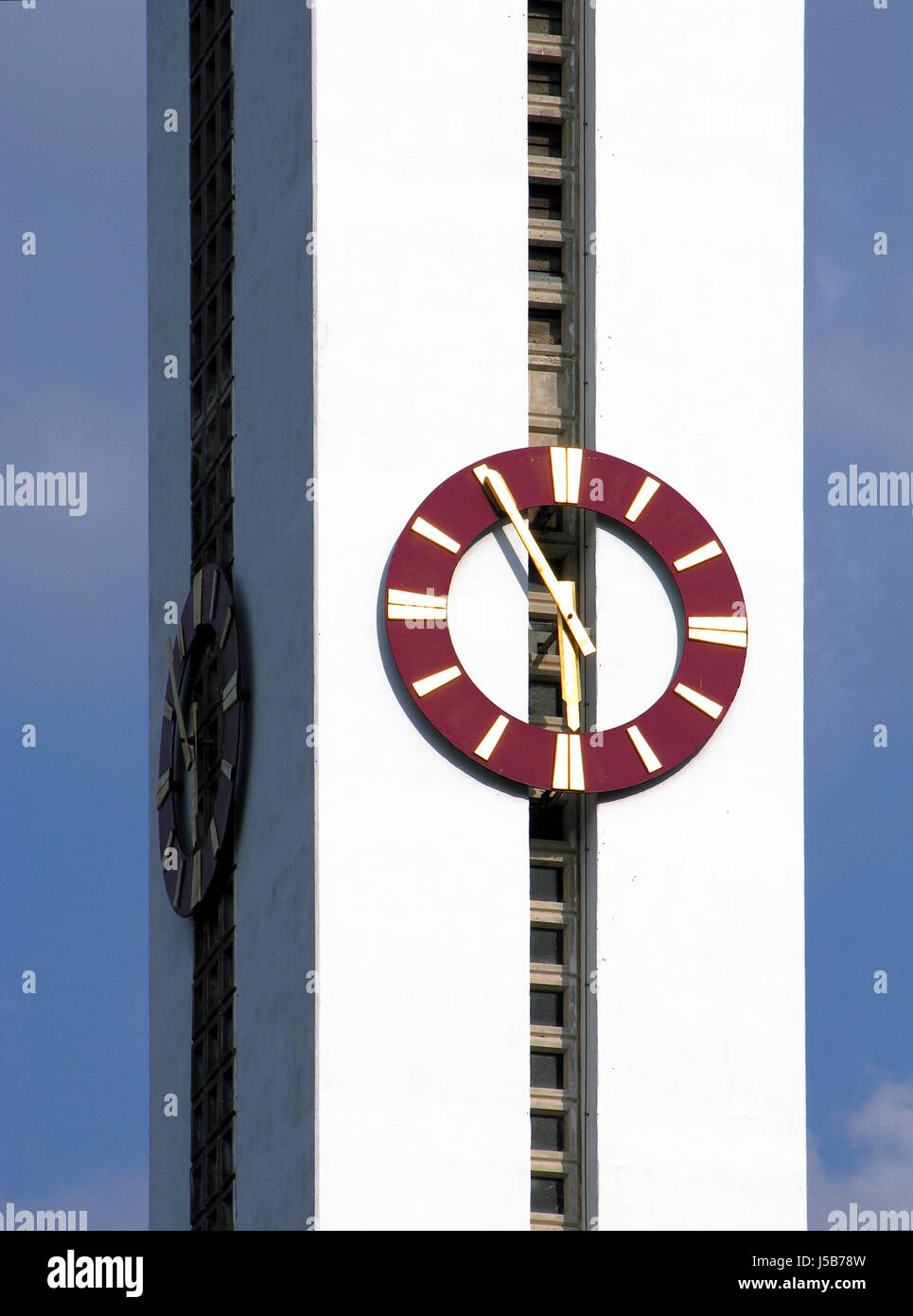 belfry church clock Stock Photo