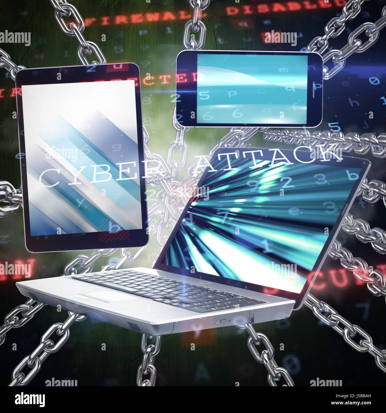 Virus background against dark background Stock Photo - Alamy