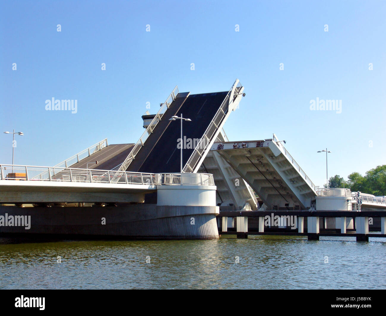 Bascule bridge kappeln hi-res stock photography and images - Alamy